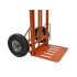 Transpordikäru kokkuklapitava platvormiga, oranž, 250 kg, 300 x 400 mm
