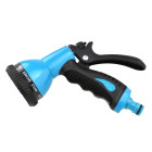 Plastikust 7-funktsiooniline pihustuspüstol BLUE LINE GEKO
