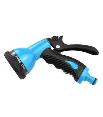Plastikust 7-funktsiooniline pihustuspüstol BLUE LINE GEKO