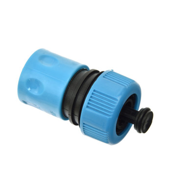 Sulguriga kiirliitmik aiavoolikule BLUE LINE, blister (20/200), 3/4″