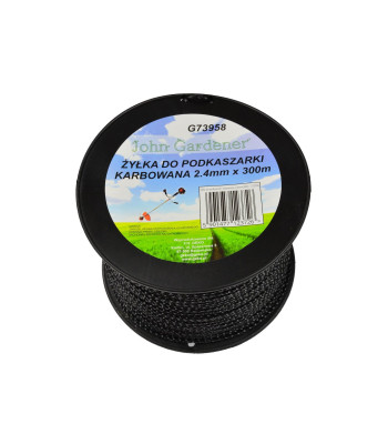 Kandilise ristlõikega trimmerijõhv 2,4 mm × 300 m (8)