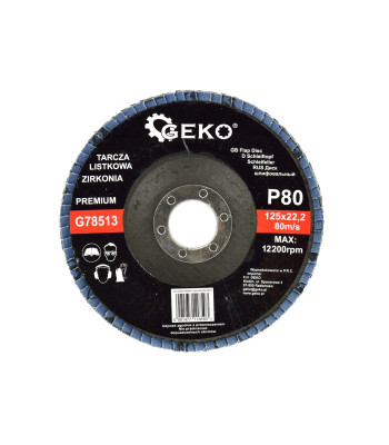 Lamellketas GEKO PREMIUM CYRKON P80 125mm (10/200)