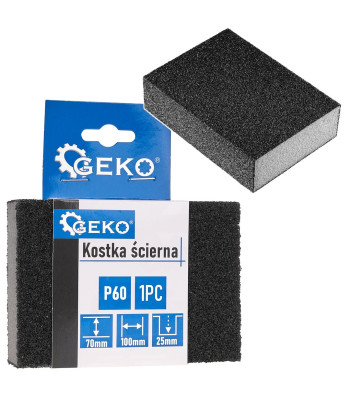 Must lihvimisklots 70x100x25mm P60 (1/10/500)
