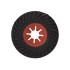 Kiudketas gres'i lihvimiseks, P60 (10/200), 125 mm