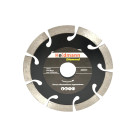 Heidmann segmenteeritud teemantlõikeketas, must (100/200), 125x22,2x10mm