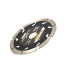 Heidmann segmenteeritud teemantlõikeketas, must (100/200), 125x22,2x10mm