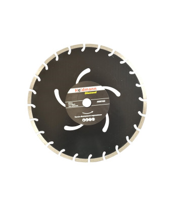 Heidmann segmendiga teemantlõikeketas, must (10), 350x25,4x10 mm