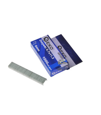 Klambrid 1000 tk, tsingitud teras, Type A – 0,7x11,3, 6 mm (200)