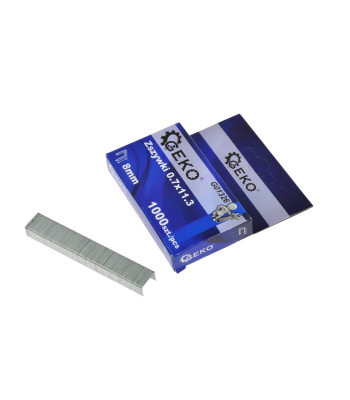 Klambrid, 1000 tk, Typ A, 0,7 × 11,3 × 8 mm (200)