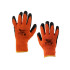 Soojustatud talvised töökindad ORANGE, suurus 8 (12/480)