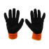 Soojustatud talvised töökindad ORANGE, suurus 10 (12/480)