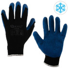 Soojustatud talvised töökindad BLUE, suurus 9 (12/240)