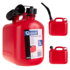 PL Plastkanister + lehter (3) 5L