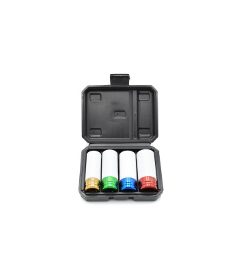 Löökpadrunite komplekt valuvelgedele, 4 tk, 17 mm, 19 mm, 21 mm, 22 mm