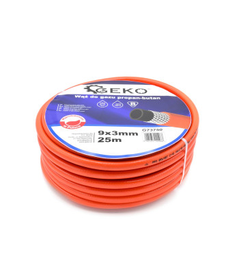 PL propaan-butaani gaasivoolik sertifikaadiga (1) 9x3mm 25mb