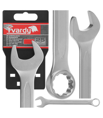 TVARDY satiinviimistlusega leht-silmusvõti CRV - CS DIN3113A(10/60), 21 mm