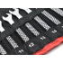 Leht- ja silmusvõtmete komplekt TVARDY, CRV-CS, satiin, 17 tk, 8–32mm