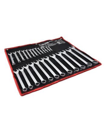 Leht-silmusvõtmete komplekt TVARDY, 25 osa, CRV-CS (satään), 6-32mm