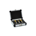 Punktkeevituste kroonpuuride komplekt HSSCo (40), 3 tk, 6,5 mm, 8 mm, 10 mm