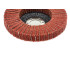 Mittekootud lamellketas satineerimismasinatele 125mmx22.2 (10/100)
