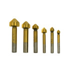 Kooniliste freeside komplekt HSS TiN, 6-osaline (50), 6,3-20,5mm
