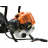 Bensiinimootoriga pinnapuur + puurid + adapter – 2 inimesele, 10 cm, 20 cm, 30 cm, 50 cm, 1/2