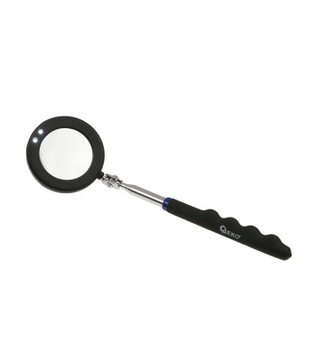 Teleskoopiline ülevaatuspeegel LED-valgustusega (72) 280–870 mm