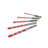 Universaalsete puuride komplekt (150), 5 tk, 4–10 mm