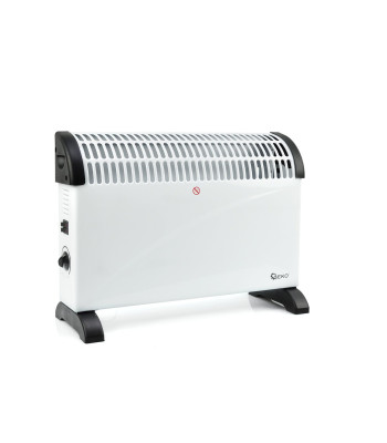 Valge termostaadiga konvektorkütteseade, SMDL01A, 2000 W