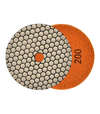 Poleerketas kuivlihvimiseks gres-plaatidele, 125mm GR200 (5/25/250)