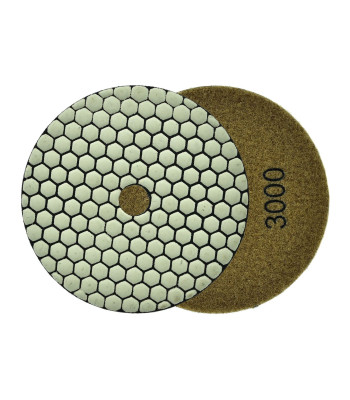 Poleerketas gresiplaatide kuivlihvimiseks GR3000 (5/25/250), 125mm