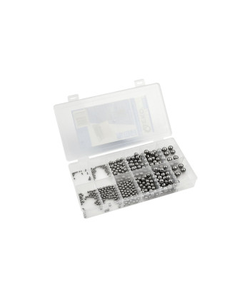 Terasest kuulikeste komplekt, 470 tk (20)