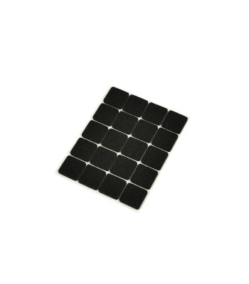 Mööbli ristkülikukujulised viltpadjad 20x20mm, 20tk (25/250)