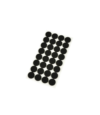 Ümmargused isekleepuvad viltpadjad mööblile 32szt. 17mm (25/250)