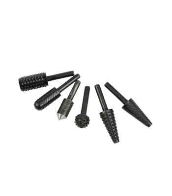 Metalli- ja puidufreeside komplekt, 6-osaline (60), 6mm