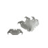 Konksukujulised trapetsiterad, 5 tk, 0.6mm x 19mm