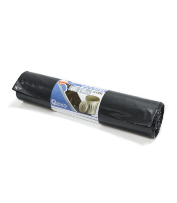 PL prügikotid GRUZ – mustad, rullis 10 tk, 60L