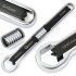 Kahepoolne reguleeritav silmusvõti CrV 15-27mm/5-15mm