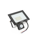 LED SMD prožektor liikumisanduriga, soe valge 2700K, 30W