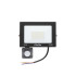 LED SMD prožektor liikumisanduriga, soe valge 2700K, 30W