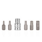 Spline-padrunotsakute komplekt, 6 osa, M5–M12 (10/100)