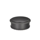 Vabalt seisev uksepiirik, madal, must matt, 103 mm × 45 mm