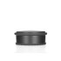 Vabalt seisev uksepiirik, madal, must matt, 103 mm × 45 mm