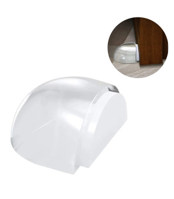 Ukse stopper – läbipaistev isekleepuv Geko Home, 3,9 cm x 4.1 cm x 2,0 cm