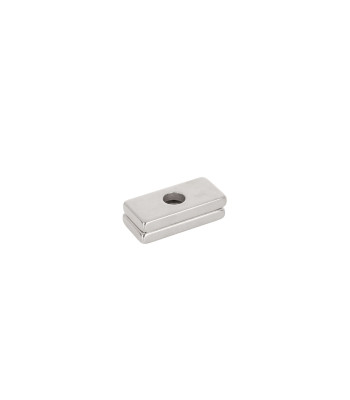 Plaatne neodüümmagnet kruviauguga 20x10x3mm