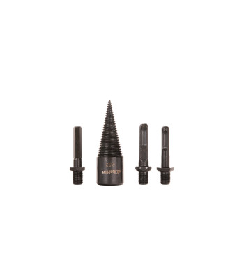 Puulõhkumispuur koos 3 adapteriga, 32mm