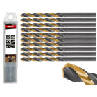 Must-kuldne HSS-metallipuur (10/100/500/1000), 6.20mm