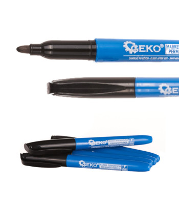 Mustad püsivad ehitusmarkerid, peene otsaga – 5 tk