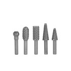 Puidu varrega raspfreeside komplekt, 5 tk (25/100)