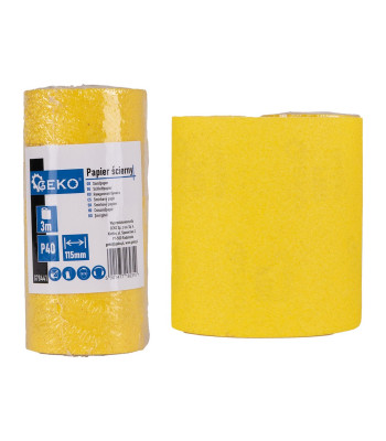 Liivapaberirull P40, 115mm x 3m